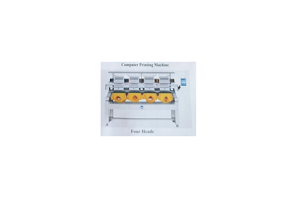 Four-Head Embroidery Machine supplied by M/S Babu Enterprise
