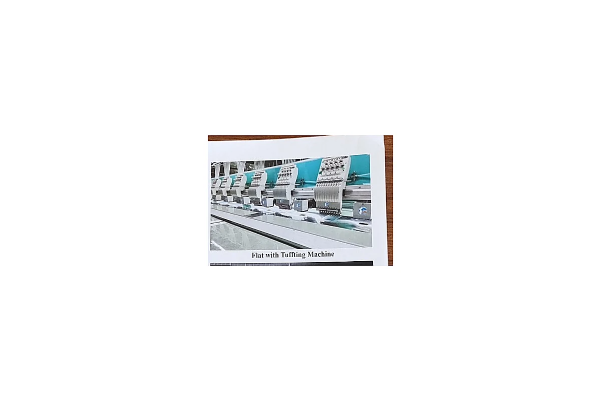 Flat Tufting Embroidery Machine supplied by M/S Babu Enterprise